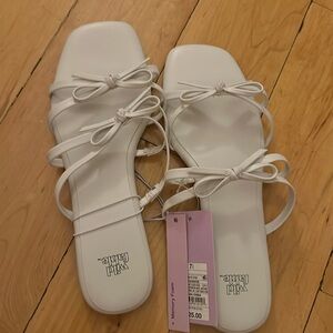 Brand new with tags target bow sandals.